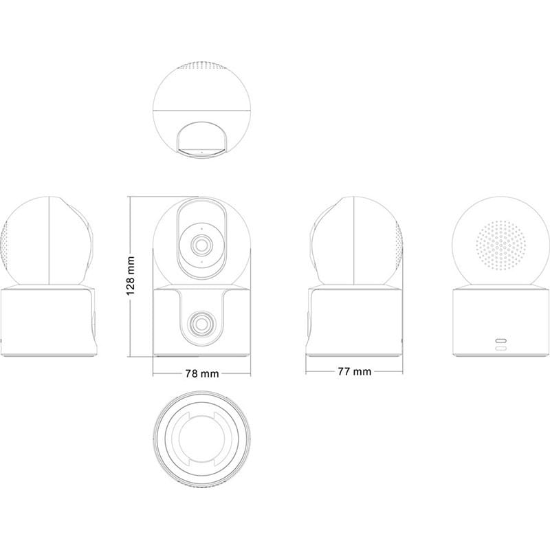IP-камера Xiaomi Smart Camera C500 Dual (BHR8755EU)