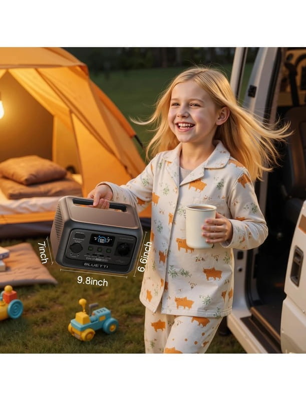 Зарядная станция Bluetti Elite 30 V2, 600W, 288Wh