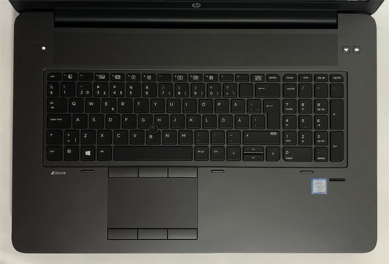 Ноутбук HP ZBook 17 G4 / 17.3" FullHD IPS / i7-7820HQ / 32GB / 500GB SSD / nVidia Quadro P3000, 6GB / Win10Pro / Backlight / сканер отпечатка - Б/у