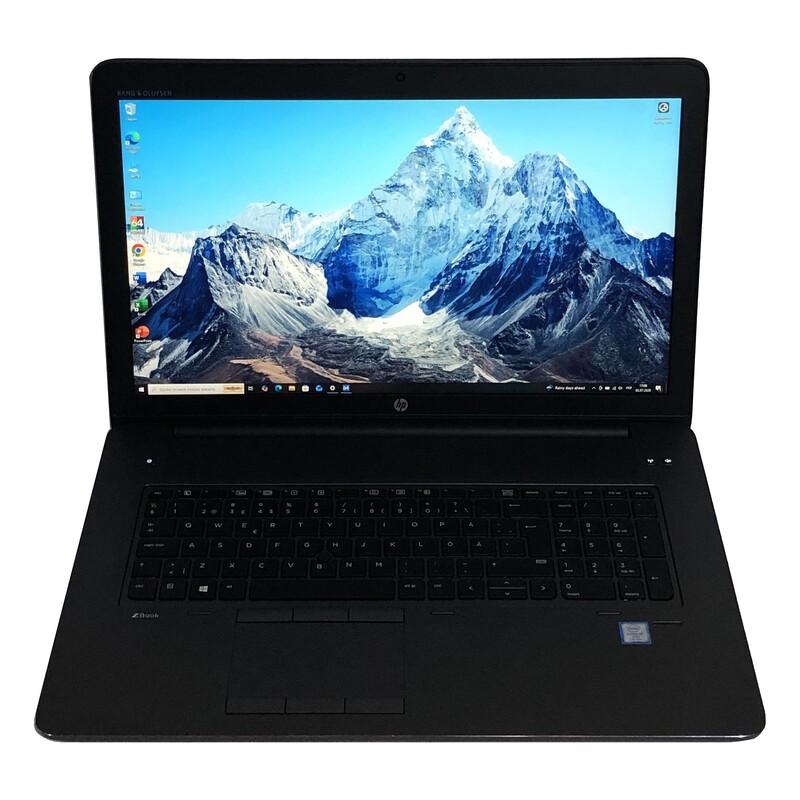Ноутбук HP ZBook 17 G4 / 17.3" FullHD IPS / i7-7820HQ / 32GB / 500GB SSD / nVidia Quadro P3000, 6GB / Win10Pro / Backlight / сканер отпечатка - Б/у