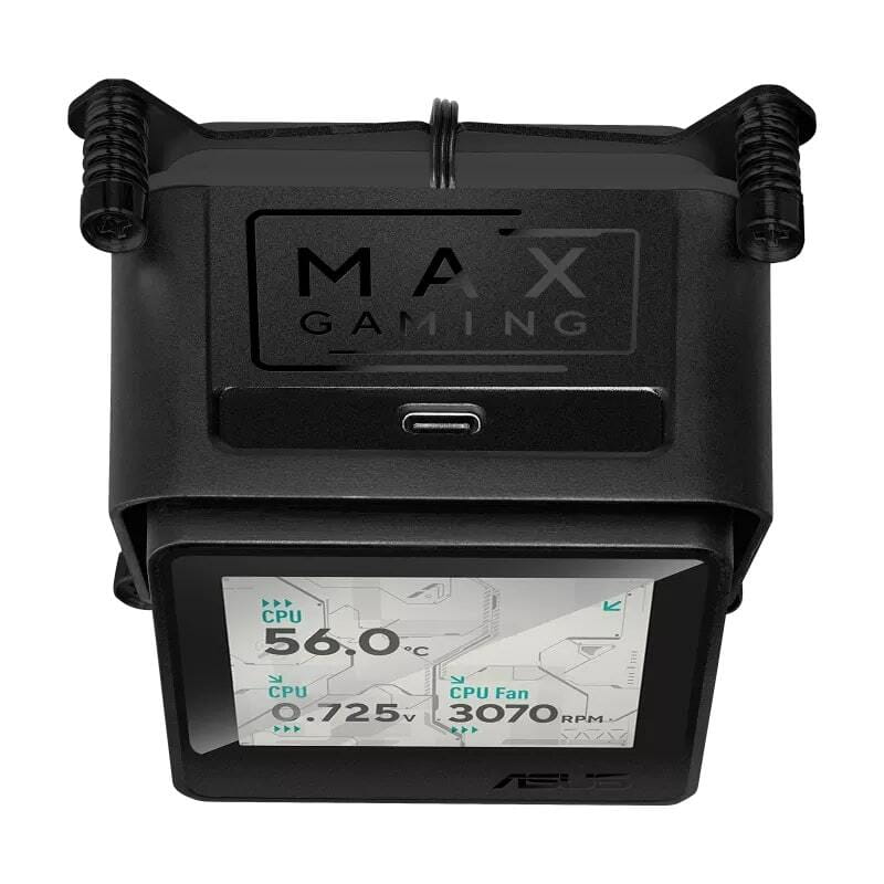 Система водяного охолодження Asus Max Gaming LC 360 ARGB LCD Black (90RC01G1-B0EAY0)