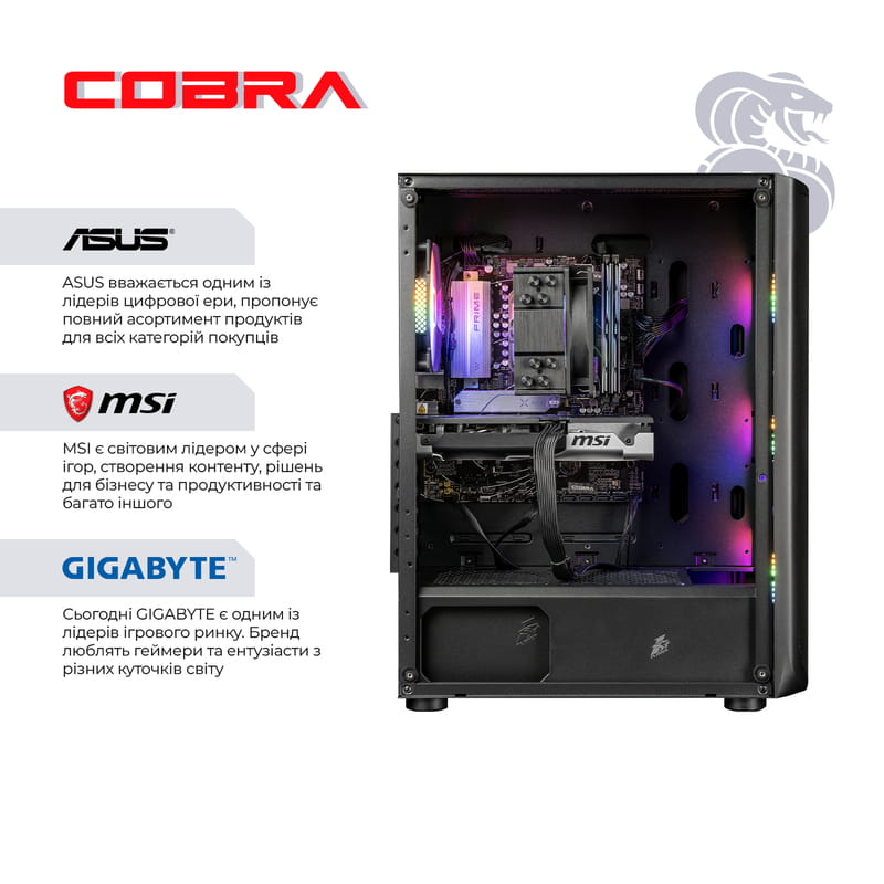 Персональний комп'ютер COBRA Advanced (A87F.64.H2S5.97.23006)