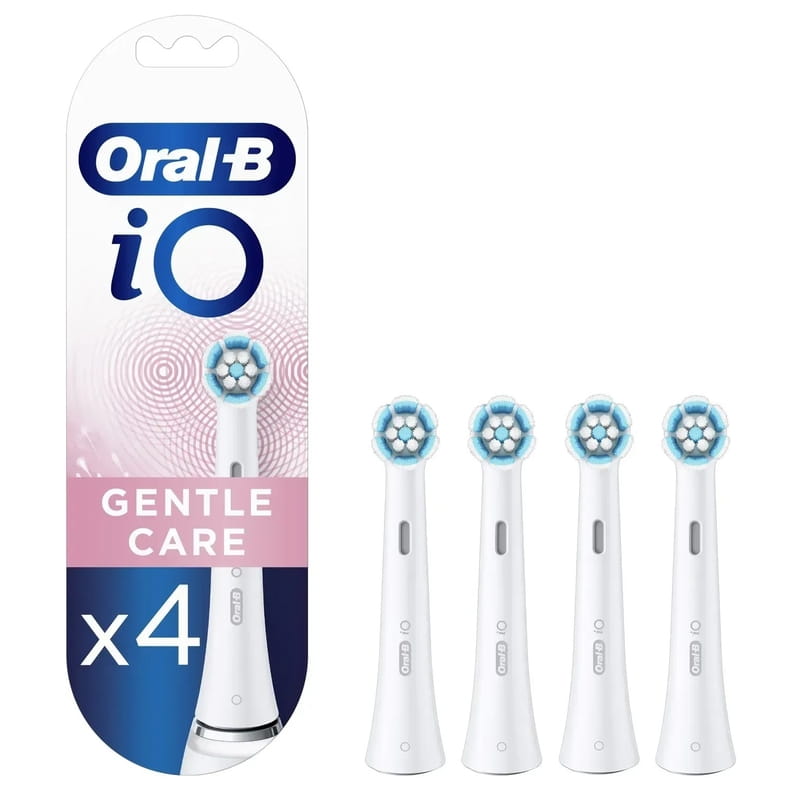 Насадка для зубної електрощітки Braun Oral-B iO RB Gentle Care White (4 шт)