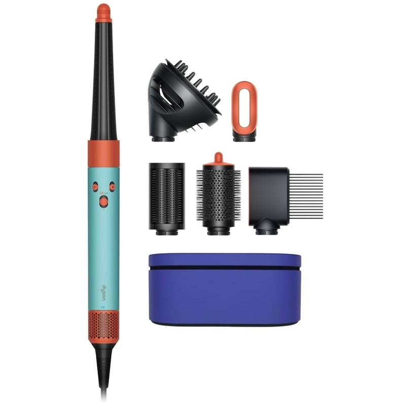 Прилад для укладання волосся Dyson HS08 Airwrap ID Curly/Coily Ceramic Patina/Topaz (533736-01)