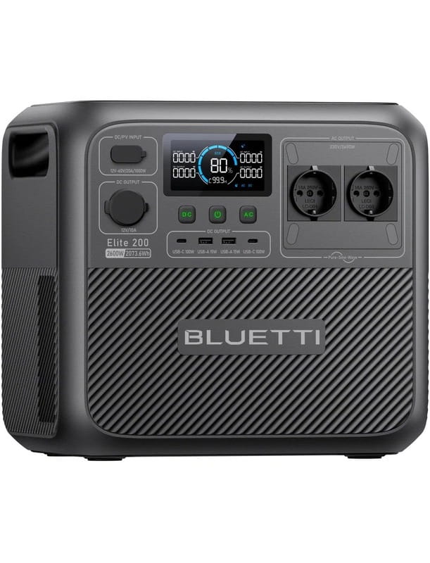 Зарядна станція Bluetti Elite 200 V2, 2600W, 2073Wh