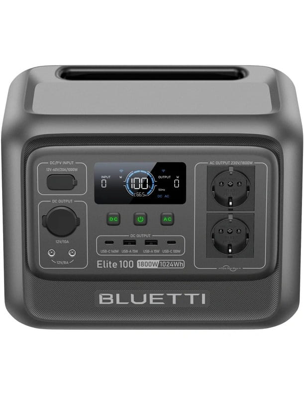 Зарядна станція Bluetti Elite 100 V2, 1800W, 1024Wh