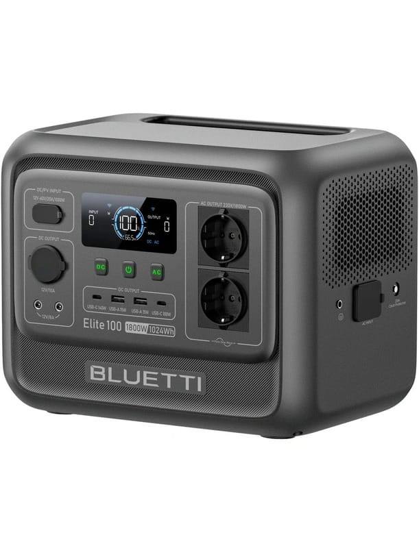 Зарядна станція Bluetti Elite 100 V2, 1800W, 1024Wh
