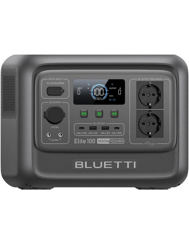 Зарядна станція Bluetti Elite 100 V2, 1800W, 1024Wh