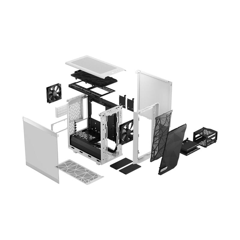 Корпус Fractal Design Meshify 2 Mini White TG Clear Tint (FD-C-MES2M-02)