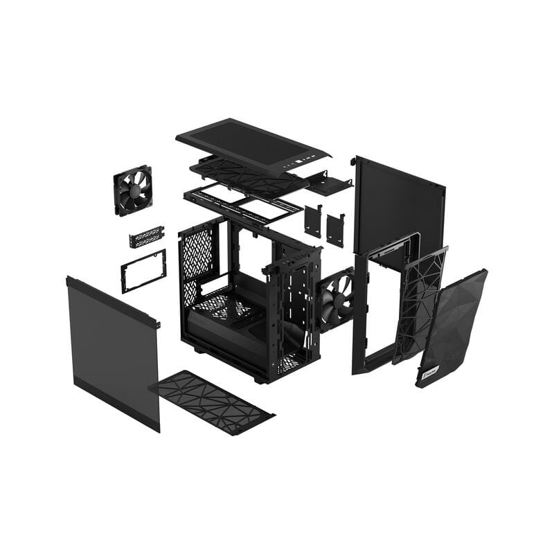 Корпус Fractal Design Meshify 2 Nano Black TG Dark Tint (FD-C-MES2N-01)
