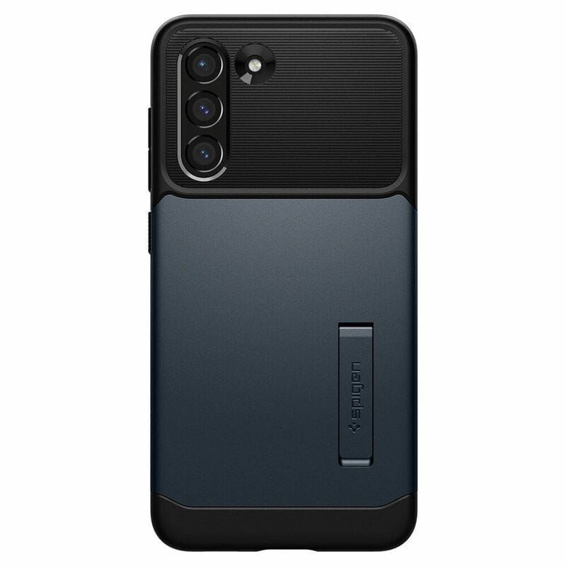 Чохол-накладка Spigen Slim Armor для Samsung Galaxy S21 FE SM-G990 Metal Slate (ACS03152)
