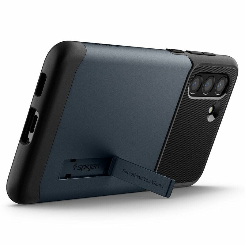 Чохол-накладка Spigen Slim Armor для Samsung Galaxy S21 FE SM-G990 Metal Slate (ACS03152)