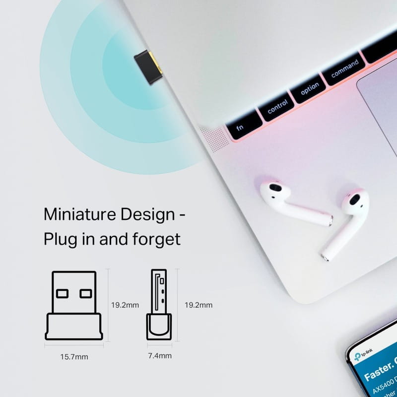 Бездротовий адаптер TP-Link Archer T600UB Nano