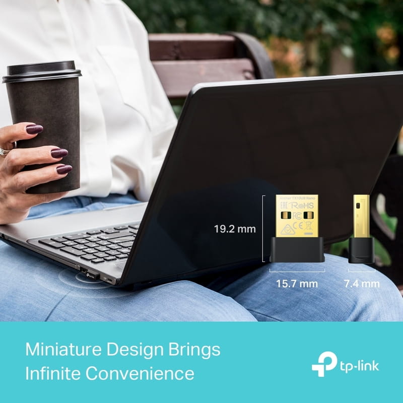 Бездротовий адаптер TP-Link Archer TX10UB Nano