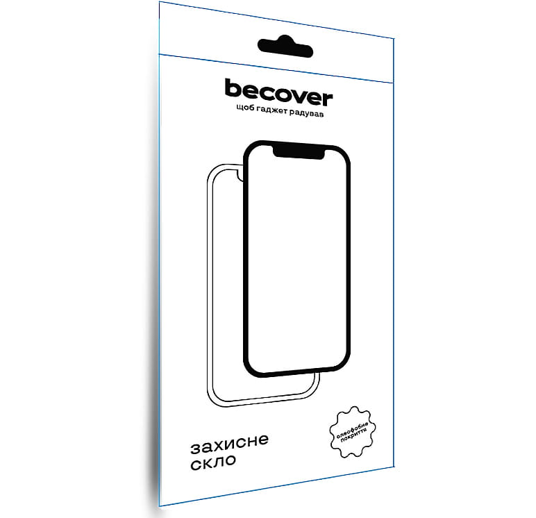 Захисне скло BeCover 10D для Apple iPhone 16E Black (713235)