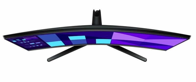 Монiтор Samsung 27" Essential S3 S27D390G (LS27D390GAIXUA) VA Black Curved 100Hz