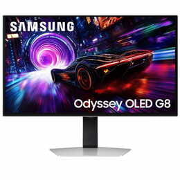 Монітор Samsung 27" Odyssey G8 G81SF (LS27FG812SIXUA) OLED Silver 240Hz