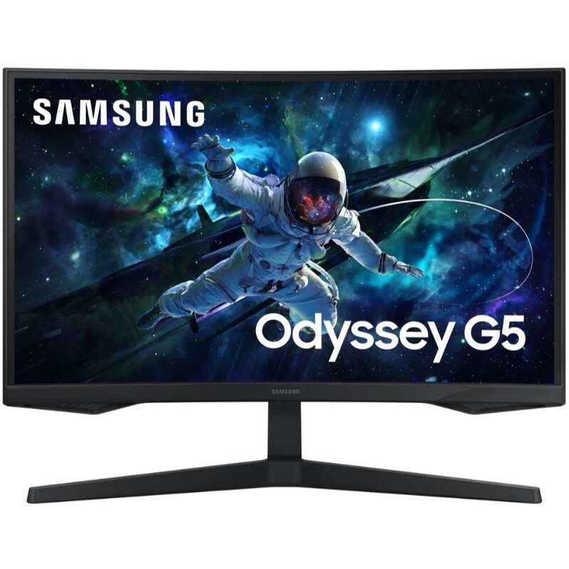 Монiтор Samsung 32" Odyssey G5 S32CG550 Black (LS32CG550EIXUA) VA Black