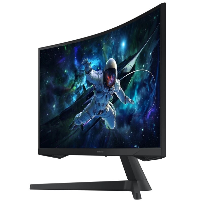 Монiтор Samsung 32" Odyssey G5 S32CG550 Black (LS32CG550EIXUA) VA Black