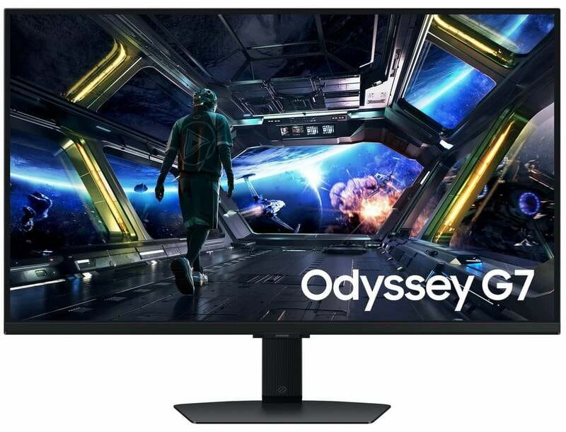 Монiтор Samsung 32" Odyssey G7 G70D (LS32DG700EZXUA) IPS Black 144Hz