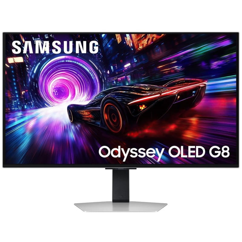 Монітор Samsung 32" Odyssey G8 G81SF (LS32FG812SIXUA) OLED Silver 240Hz