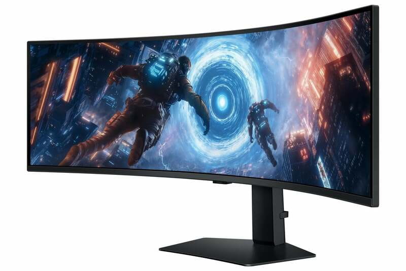 Монітор Samsung 49" Odyssey G9 (LS49FG916EIXUA) VA Black Curved 144Hz