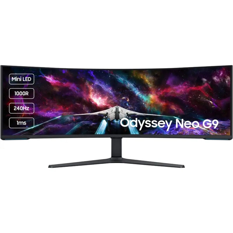Монітор Samsung 57" Odyssey Neo G9 G95NC (LS57CG952NZXUA) Black/White Curved VA 240Hz