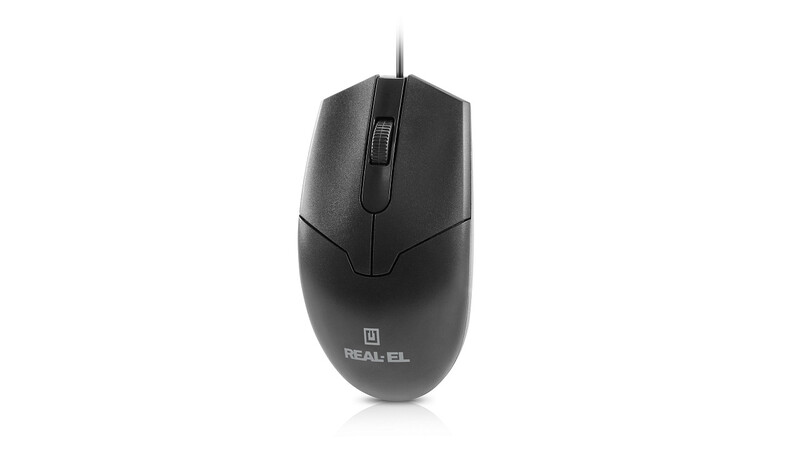 Комплект (клавиатура, мышь) REAL-EL Kit 511 Black