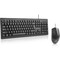 Фото - Комплект (клавиатура, мышь) REAL-EL Kit 511 Black | click.ua
