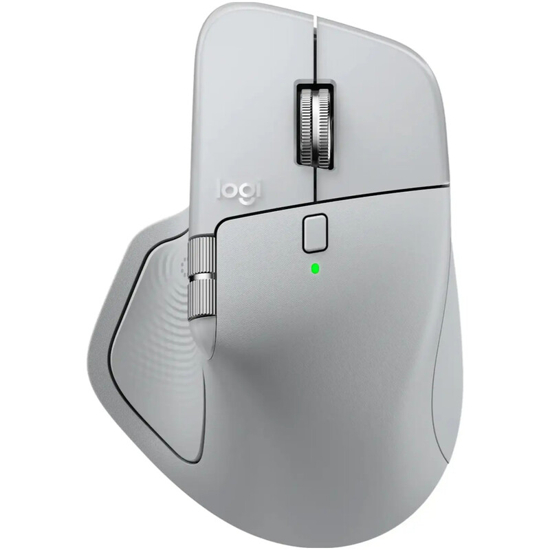 Мышь беспроводная Logitech MX Master 4 Pale Gray (910-007563)