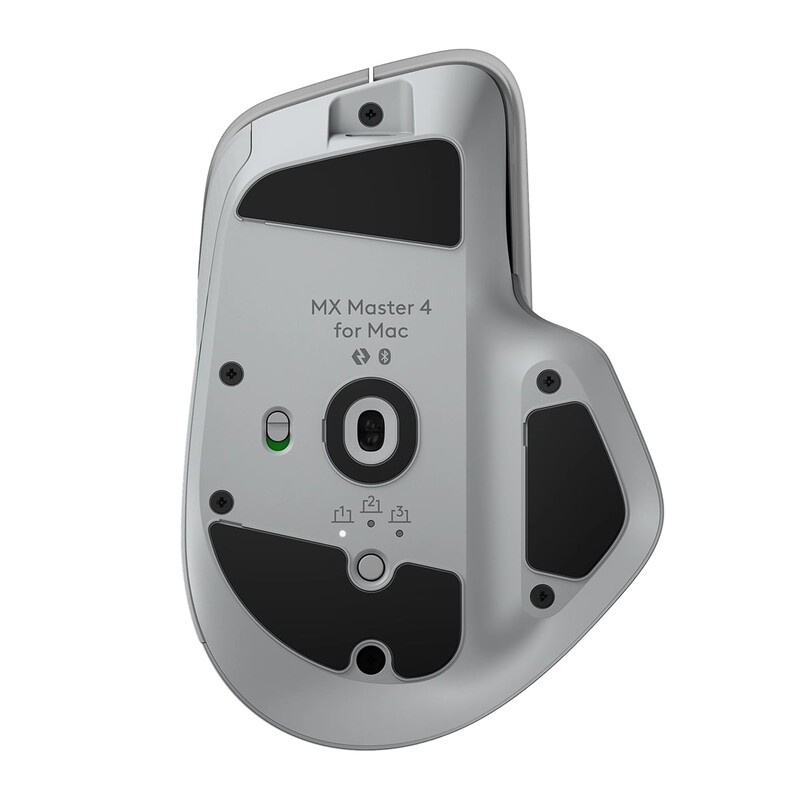 Миша Bluetooth Logitech MX Master 4 for Mac White Silver (910-007576)