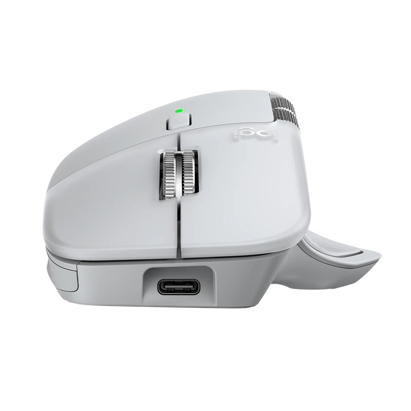 Миша Bluetooth Logitech MX Master 4 for Mac White Silver (910-007576)