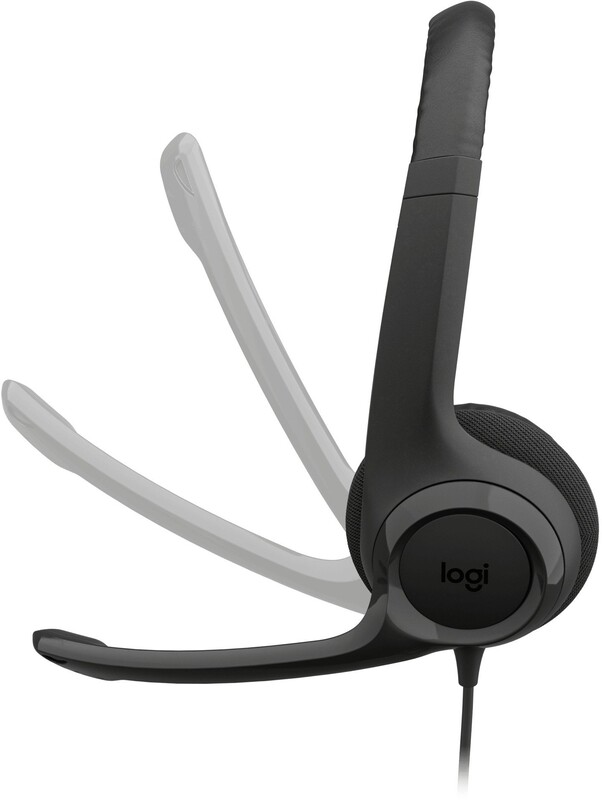 Гарнітура Logitech H390 USB-C Midnight Black (981-001576)