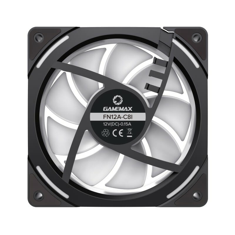 Вентилятор GameMax KF300 BK Black