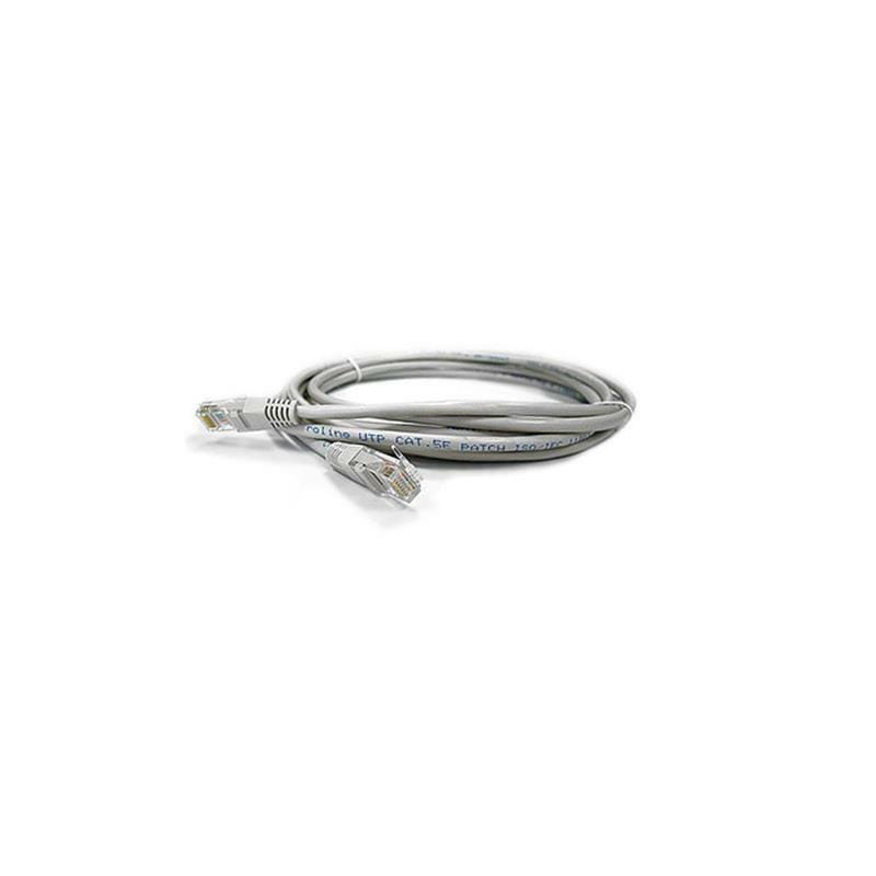 Патч-корд UTP Kingda (KD-PAUT3100GY) cat.5e, CU, 24AWG, 1м, сірий