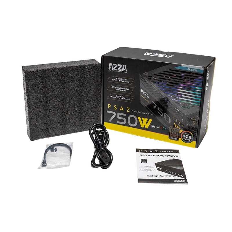 Блок живлення AZZA PSAZ-750W ARGB 750W