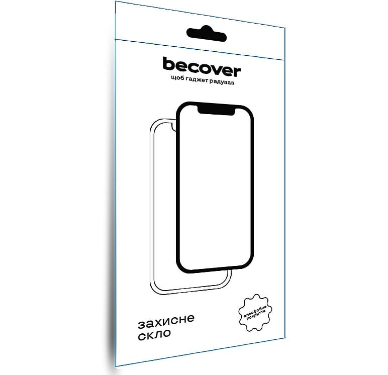 Захисне скло BeCover для Apple iPhone 17 Air Black (714077)