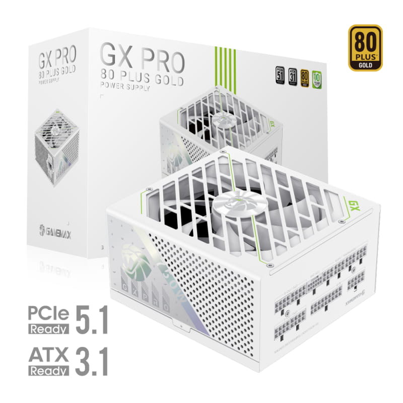 Блок питания GameMax GX Pro 750G 750W White