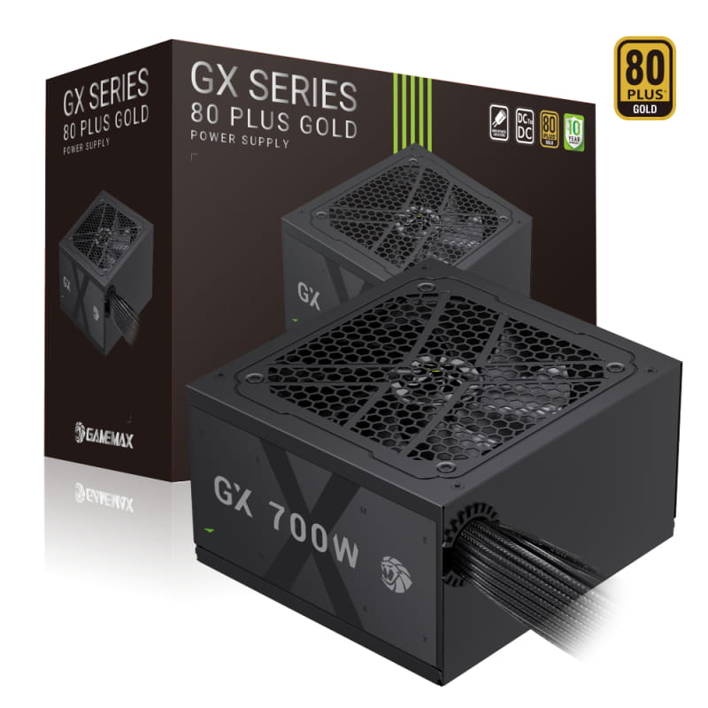Блок питания GameMax GX 700G 700W Black