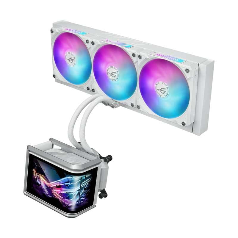 Система водяного охлаждения Asus ROG Ryuo IV SLC 360 ARGB White (90RC0152-B0EAY0)