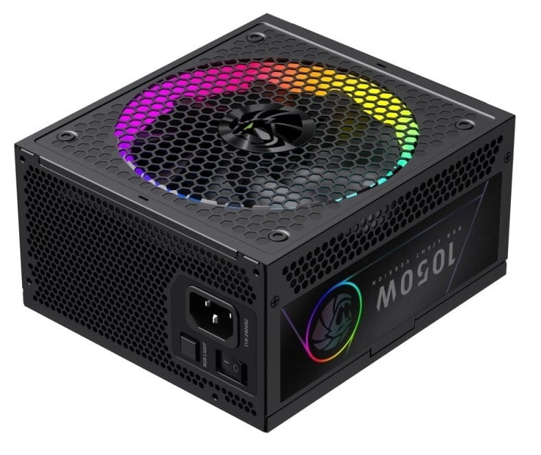 Блок питания GameMax RGB 1050G 1050W Black