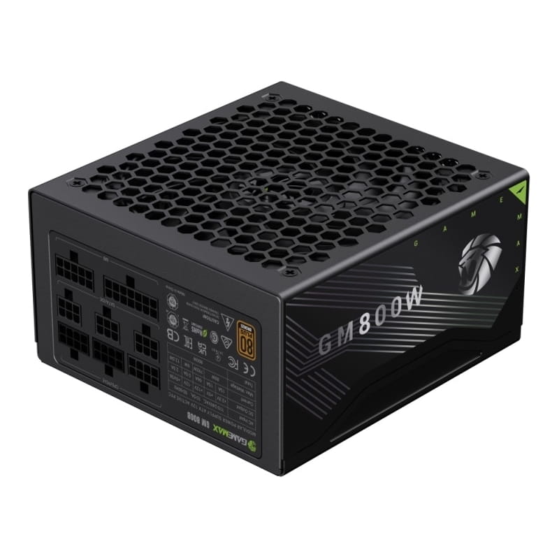 Блок питания GameMax GM 800B Fully-modular New 800W Black