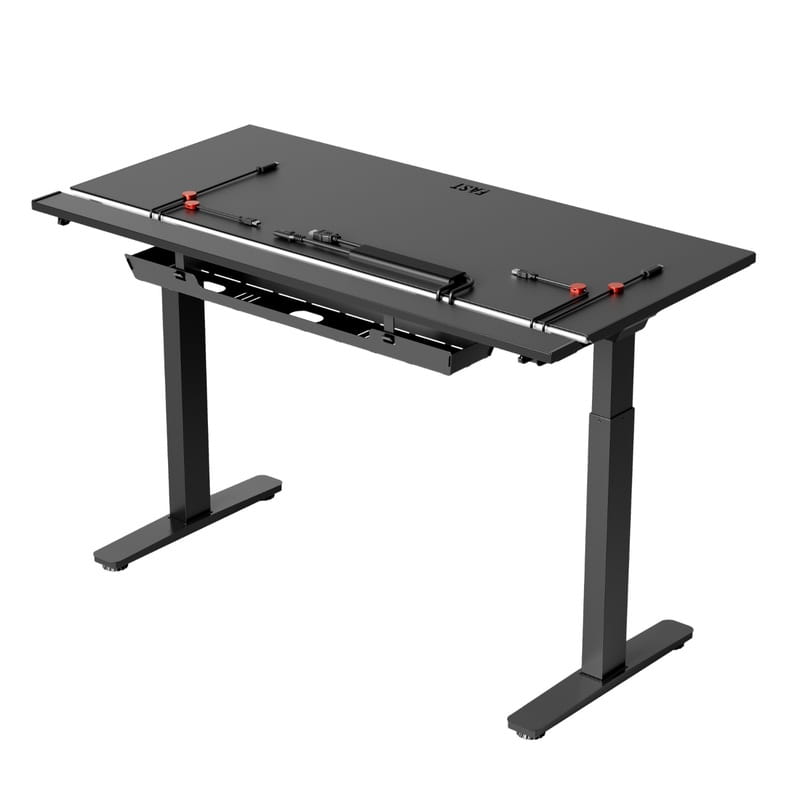 Геймерський стіл 1stPlayer F.A.S.T Black (FAST-1470-RGB-BK)