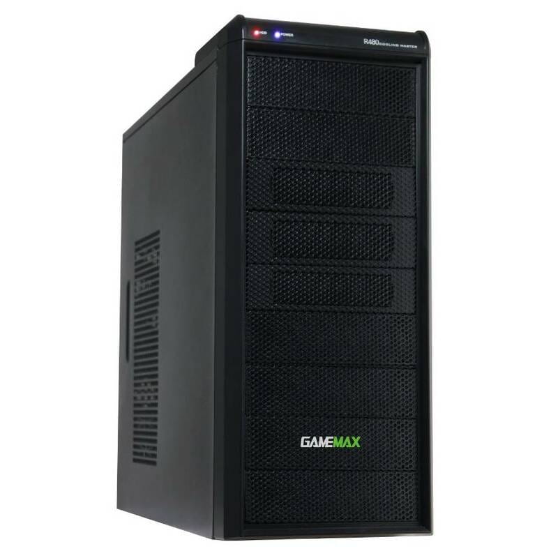 Корпус GameMax MT804-SET-2U3TYC Black без БЖ