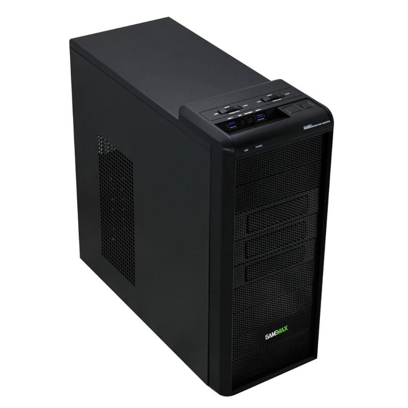 Корпус GameMax MT804-SET-2U3TYC Black без БЖ