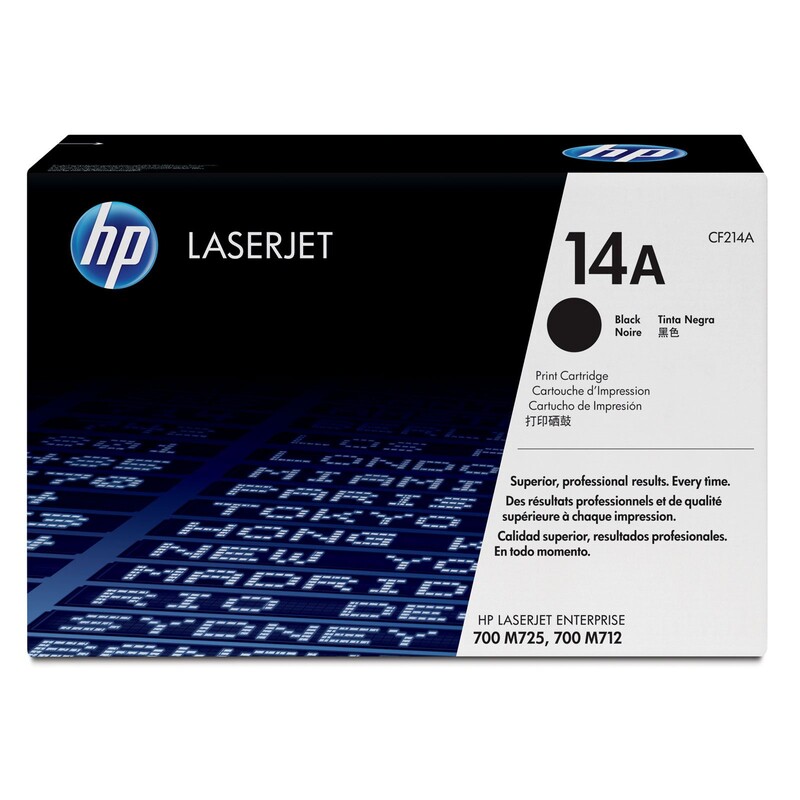 Картридж HP 14A LJ M712DN/M712XH Black (CF214A)