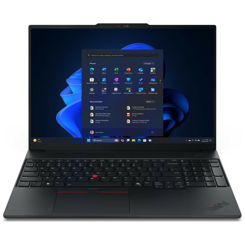 Ноутбук Lenovo ThinkPad E16 Gen 3 (21SUS01R00) Black