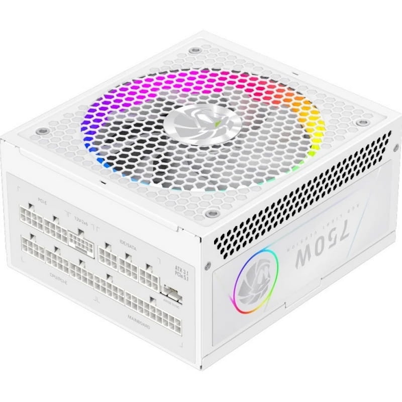 Блок живлення GameMax RGB Pro 750G 750W White