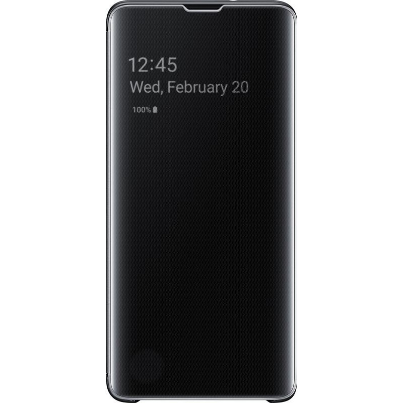 Чохол-книжка Samsung Clear View Cover для Samsung Galaxy S10 SM-G973 Black (EF-ZG973CBEGRU)