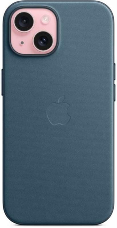 Чохол-накладка Apple FineWoven Case with MagSafe для Apple iPhone 15 Pacific Blue (MT3G3)